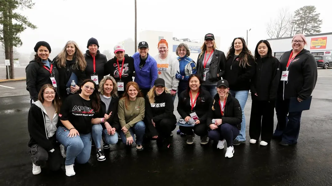 Ladies Intro participants at a Just Track It event